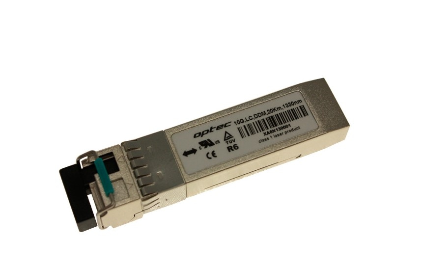 OPTEC Wkładka SFP+ DUAL SM LC 20km TX1310 DDM