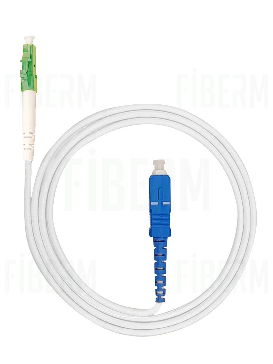 FIBERM Patchkabel SC/UPC-LC/APC 1m Single Mode Simplex Fiber G.657A2 2