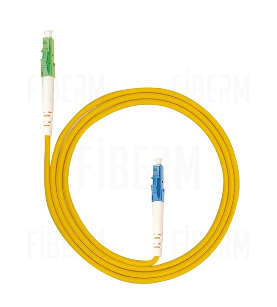 Patchcord FIBERM LC/APC-LC/UPC monomodo 1m fibra simplex G.652D