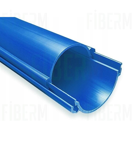 Rura HDPE dzielona fi 110mm kolor niebieski, odcinek 3m