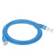 FIBERM Patchcord CAT5E 0,25M Niebieski