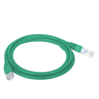 FIBERM Patchcord CAT5E 0,25M Zielony
