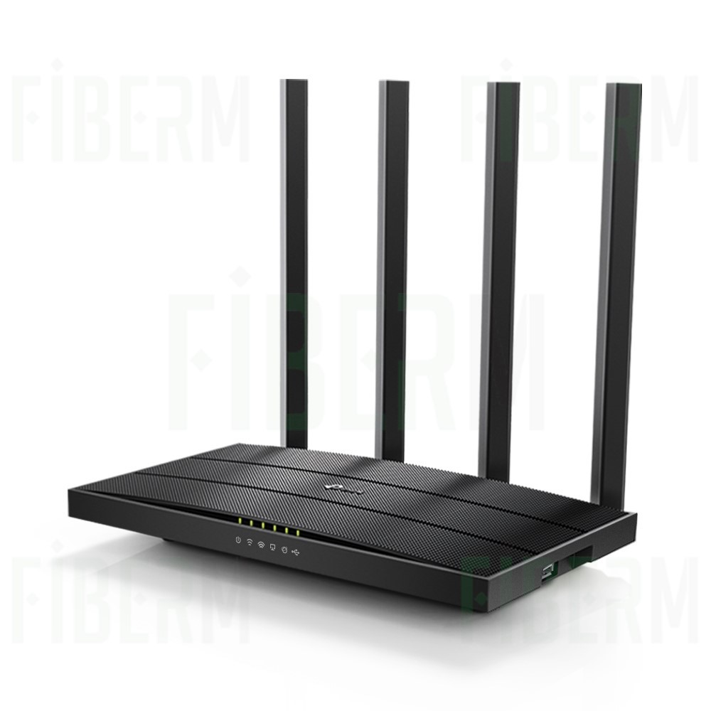 TP-LINK Archer C6U Router WiFi AC1200 MU-MIMO 1x WAN 4x LAN 4x Antenna Dual Band 1xUSB 2.0