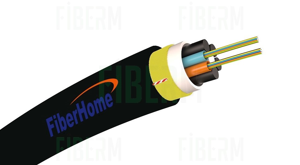 Cable óptico FiberHome 12J DROP 1kN Diámetro 3