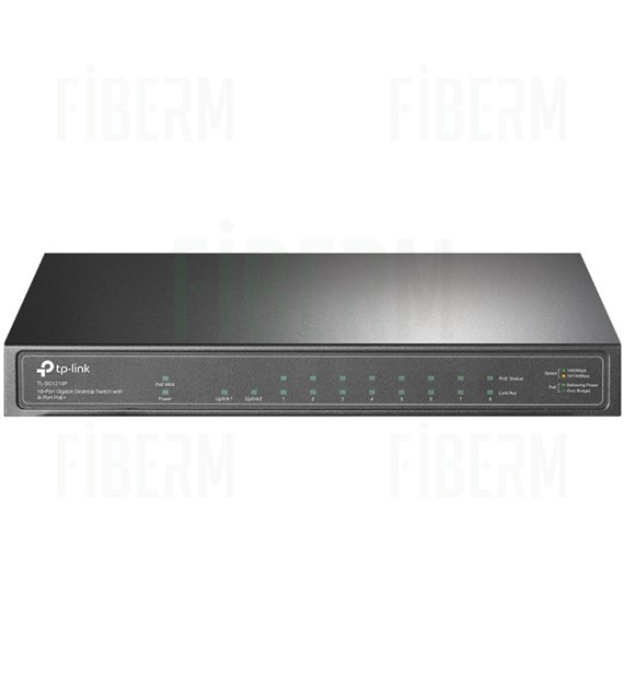 TP-LINK TL-SG1210P Switch Smart PoE 8 x 10/100/1000, 1 x SFP