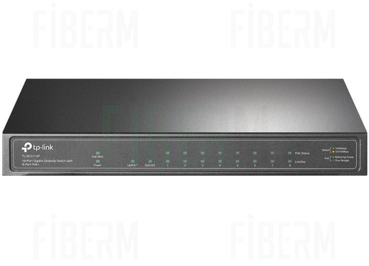 TP-LINK TL-SG1210P Smart PoE Switch 8 x 10/100/1000
