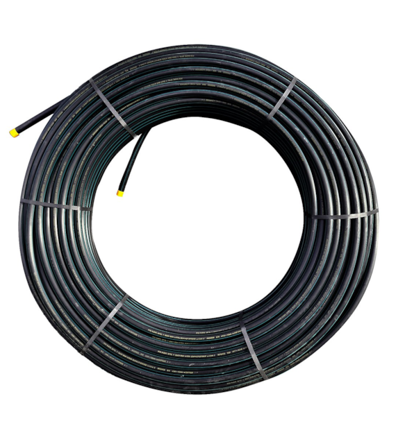 Rura HDPE fi 40mm z niebieskim paskiem krążek 250m