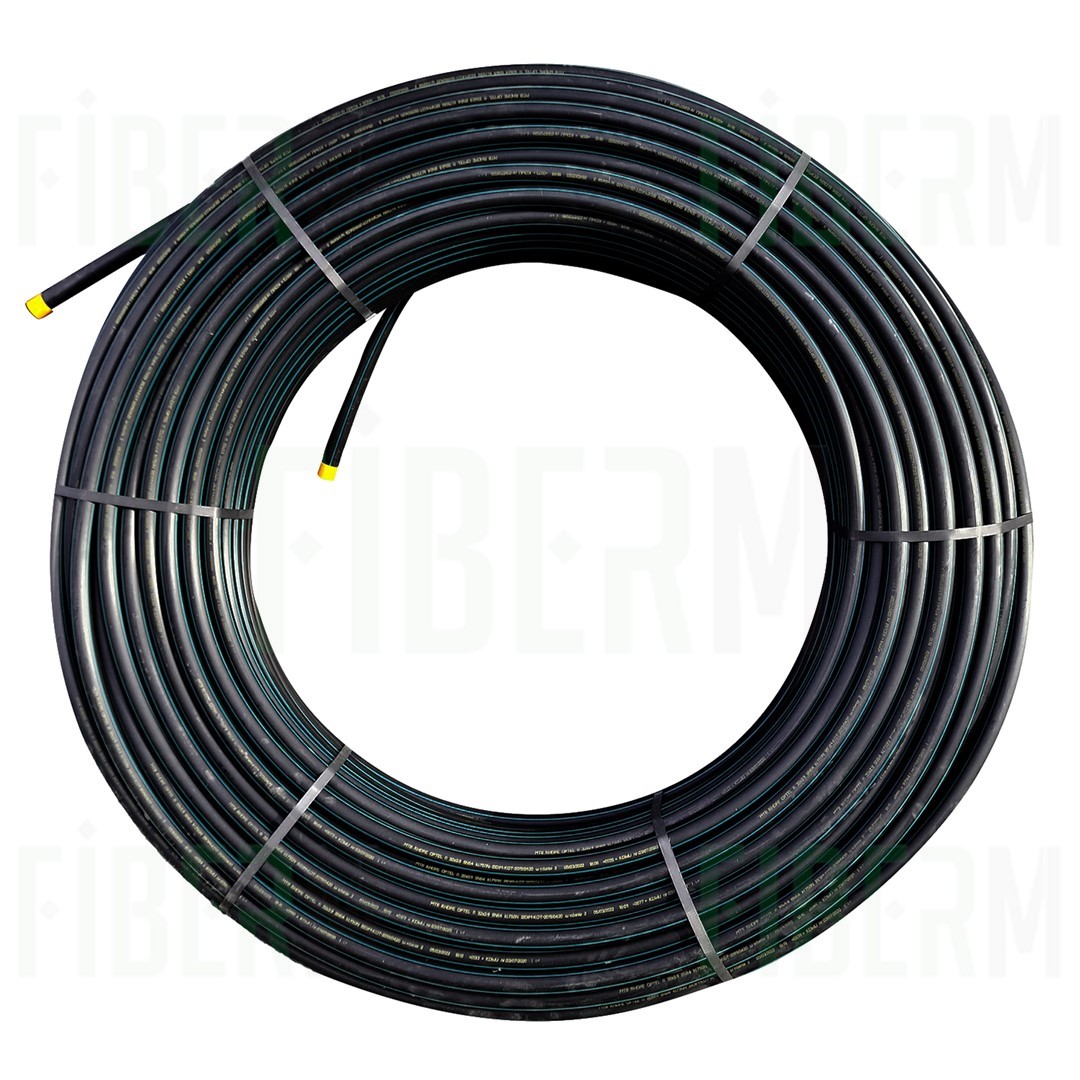 HDPE Pipe Ø40mm with Blue Stripe Coil 250m