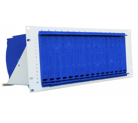 MANTAR Przełącznica światłowodowa modułowa 4U 192 x simplex na 16 modułów