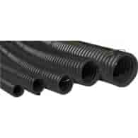 Peszel DN-21 niepalny LSOH, średnica 21/16mm kolor czarny z pilotem - Krążek 50m