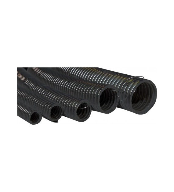 Peszel DN-21 niepalny LSOH, średnica 21/16mm kolor czarny z pilotem - Krążek 50m