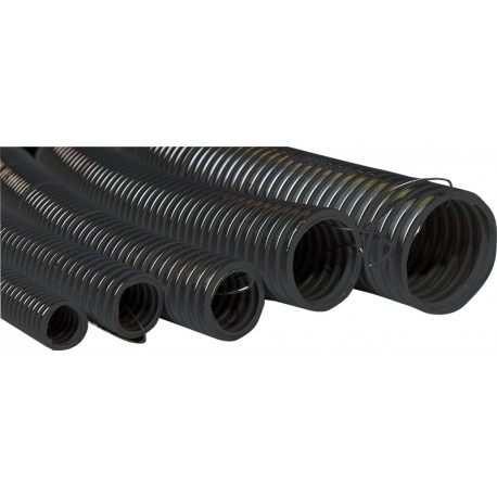 Peszel DN-21 niepalny LSOH, średnica 21/16mm kolor czarny z pilotem - Krążek 50m