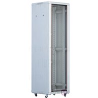 FIBERM 19  Ελεύθερο Ράφι Καμπίνας 42U 600/800 Γκρι Γυαλιστερή Πόρτα