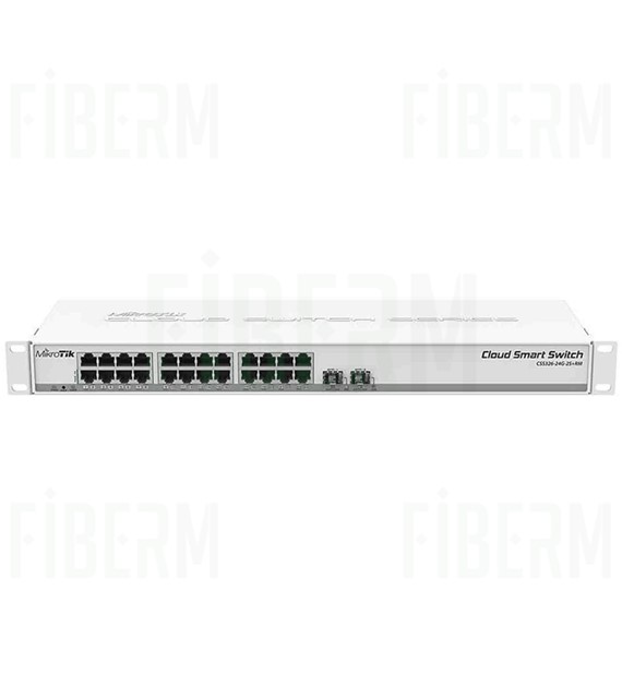 MikroTik Cloud Smart Switch CSS326-24G-2S+RM Managed Switch 24x GE