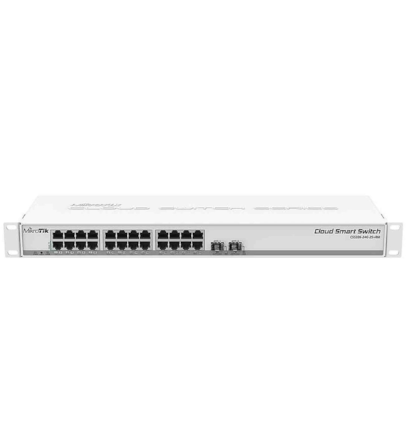 Mikrotik Cloud Smart Switch CSS326-24G-2S+RM zarządzalny przełącznik 24x GE, 2x SFP+