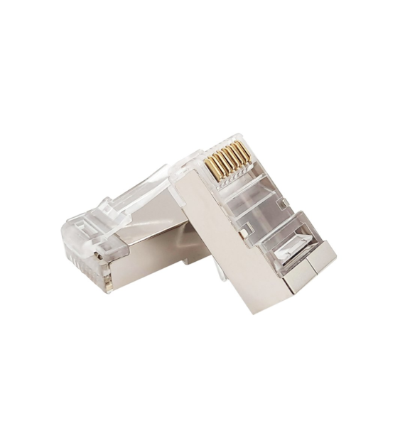 Wtyk RJ-45 CAT6 druk ekranowany opakowanie 100sztuk