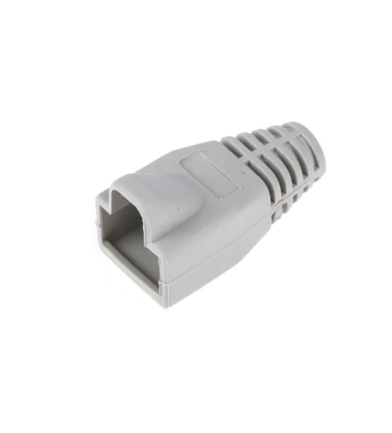 Osłona wtyku RJ-45 szara