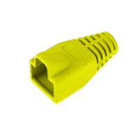 Osłona wtyky RJ-45 zółta (opk. 100 sztuk)