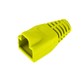 Osłona wtyky RJ-45 zółta (opk. 100 sztuk)