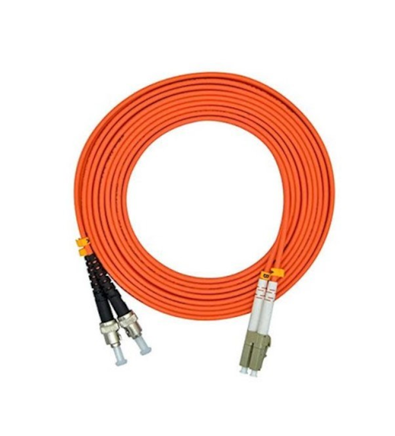 OPTO Patchcord ST/UPC-LC/UPC 2m Multi Mode Duplex włókno OM2