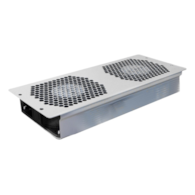 FIBERM Moduł wentylatorowy sufitowy 2 wiatrakowy do szaf stojących