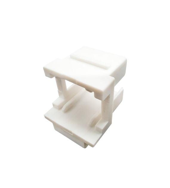 FIBERM Adapter keystone pod złącze SC Simplex / LC Duplex, biały