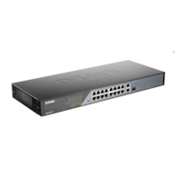 D-LINK DSS-100E-18P Switch Niezarządzalny PoE 16x 10/100, 1x 10/100/1000, 1x SFP