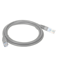 FIBERM Patchcord CAT6 0,25M Szary