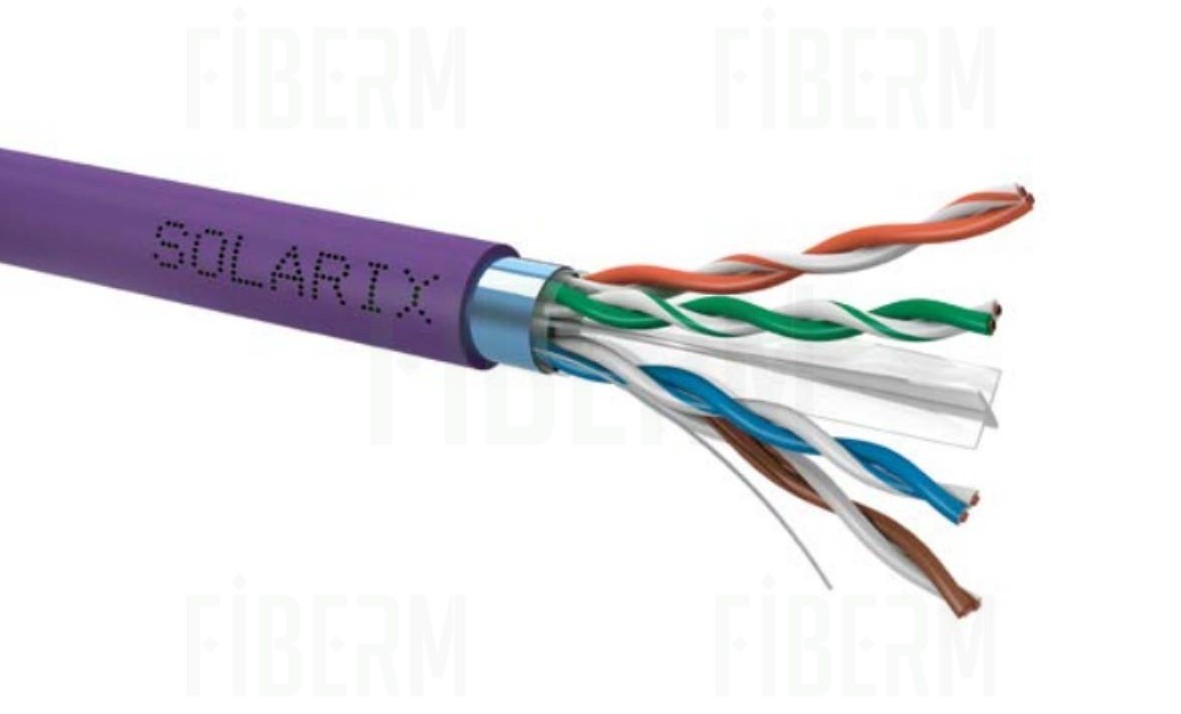 SOLARIX LSOH FTP CAT6 Instalační Kabel 500 metrů SXKD-6-FTP-LSOH