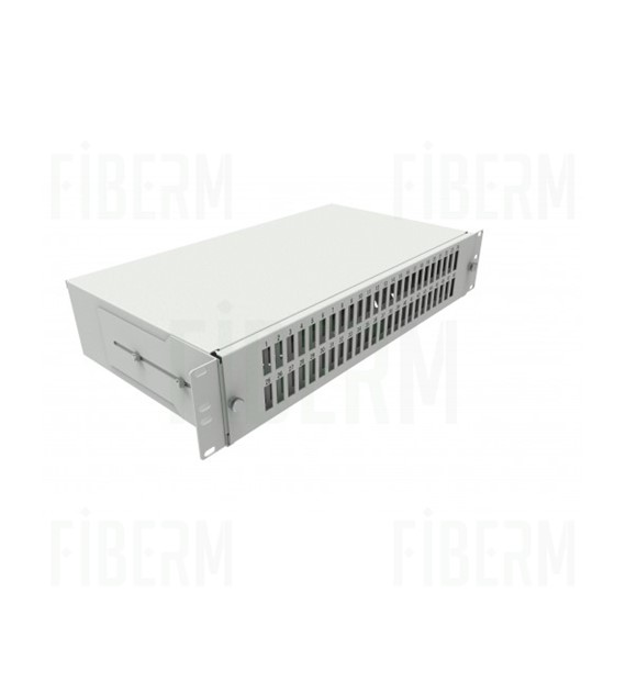 FIBERM Sliding Fiber Switch 48 x SC Duplex 2U Rack 19''