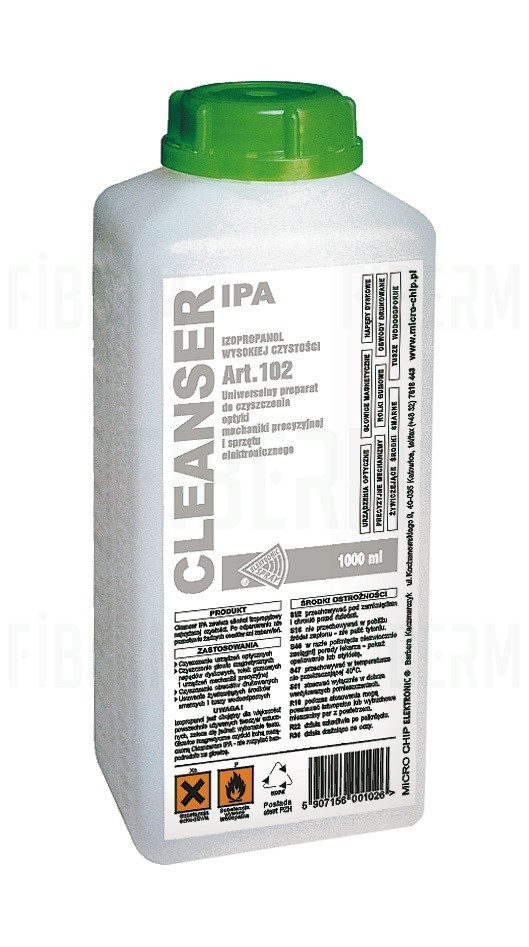 Uniwersalny preparat do czyszczenia Izopropanol Cleanser IPA 1 l.