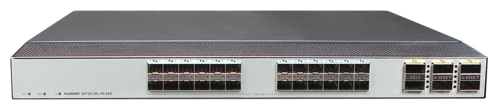 Huawei S6720-30L-HI-24S-AC switch zarządzalny 24x SFP+, 4x QSFP+, 2x zasilacz AC