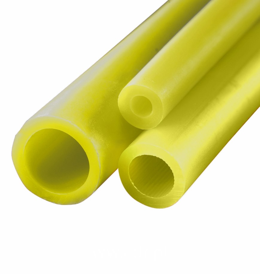 Mikrorura HDPE fi 10/6mm - zółta - bęben 2700 metrów