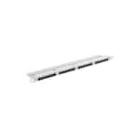 FIBERM Patch Panel 24x RJ45 CAT5E FTP 1U szary