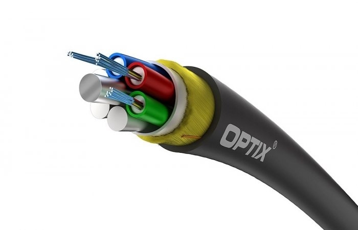 OPTIX Kabel światłowodowy ADSS-XOTKtsdD 288J (24x12) 2,7kN średnica 18,7mm