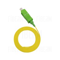 FIBERM Pigtail SC/APC 2m Single Mode G657A2 Easy Strip Loose Tube (Yellow)