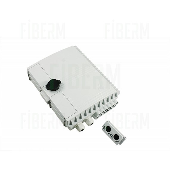 Mufoswitch de Fibra Óptica FIBERM FTTX MDU C12 puerto sin cortar