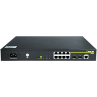 DCN Switch L2 PoE S4600-10P-P-SI 8x 10/100/1000 PoE+ (124W), 2x SFP