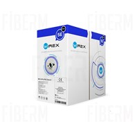 WIREX Kabel instalacyjny F/UTP CAT5E PVC Eca pudełko 305metrów WIC-5-FU-PEC-30-GY