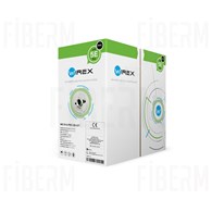 Cable de Instalación WIREX U/UTP CAT5E PVC Eca 500 metros WIC-5-U-PEC-50B-GY
