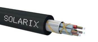 SOLARIX Kabel światłowodowy ADSS 4kN 24J 2T12F SXKO-ADSS-4KN-24-OS-PE-P
