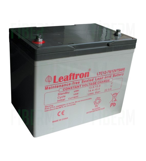 Akumulator Leaftron LTC 75Ah 12V LTC12-75