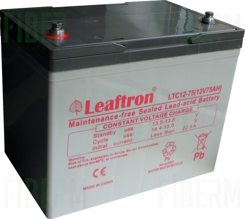 Leaftron LTC 75Ah 12V LTC12-75 Battery