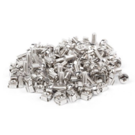 Śruba montażowa M6 do szafy rack 19'' - komplet 50 śrub