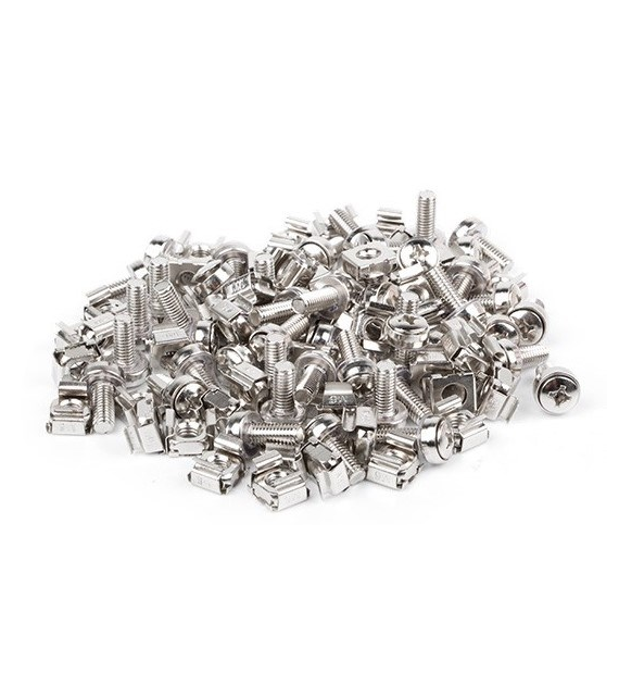 Śruba montażowa M6 do szafy rack 19'' - komplet 50 śrub