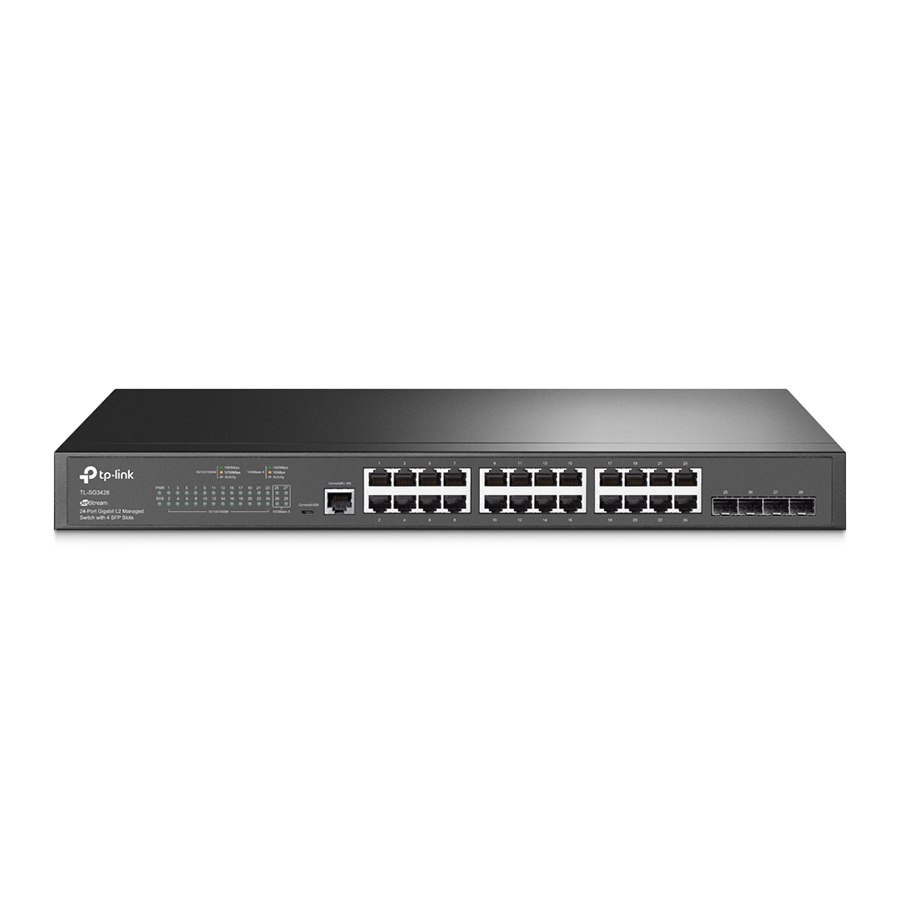 TP-LINK TL-SG3428 Switch 24x GE 4x SFP