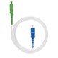 FIBERM SC/APC-SC/UPC 2m Jednomódový Simplex Patchcord G657.A2 3 Fiber