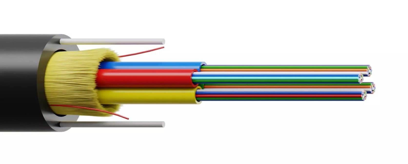 FIBRAIN Kabel światłowodowy ADSS MAR-FM 144J 24M 6F 2650N, średnica 13,5mm