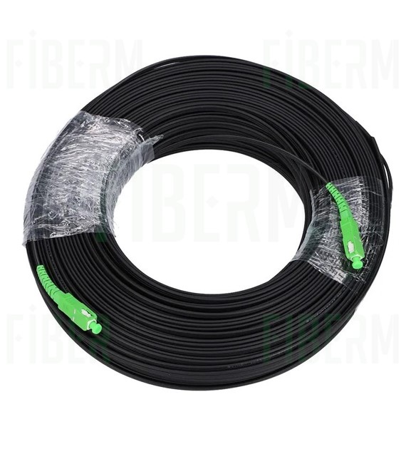 Cable de Fibra Óptica OPTON DROP 1J 40 metros SC/APC-SC/APC