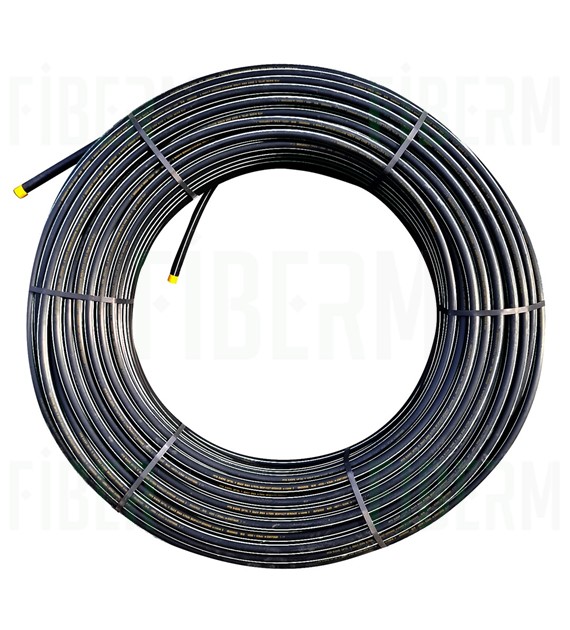 HDPE Pipe Ø40mm with White Stripe Disk 250m